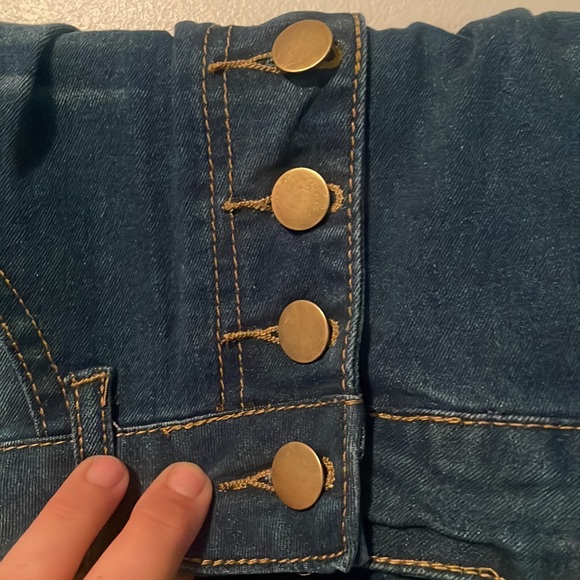 High waisted button up jeans never worn - Picture 3 of 4